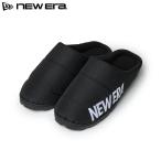 ショッピングルームシューズ ニューエラ ルームシューズ ROOM SHOES WORDMARK BLACK NEW ERA