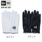 二色展開 ニューエラ ゴルフ グローブ 両手用 ホワイト ブラック GOLF BOTH HANDS GLOVE NEW ERA WHITE BLACK