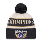 2025 ワールドシリーズチャンピオン ロッカールームモデル 海外取寄 ニューエラ ニットキャップ ビーニー ロサンゼルス ドジャース 2025 WORLD SERIES CHAMPIONS