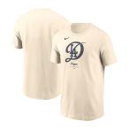 海外取寄 NIKE Tシャツ ロサンゼルス ドジャース 2024 CITY CONNECT LOGO T-SHIRT CREAM ナイキ LOS ANGELES DODGERS US 200239746