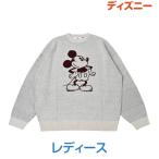ディズニーミッキーマウス ニット セーター レディース 長袖 秋 冬 春 ジャガード MICKEY MOUSE Disney キャラクター 秋 冬 春