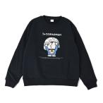 ドラえもん トレーナー メンズ トップス 長袖 男性用 I'mDoraemon 頭にタイムふろしき キャラクター 暖か 裏起毛 グッズ