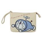 ドラえもん コスメポーチ Wポーチ 小物入れ I'mDoraemon Aデザイン 初期ドラえもん キャラクター グッズ