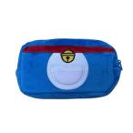 ドラえもん スクエアポーチ 小物入れ ファスナー付き DORAEMON ボディ キャラクター サブバッグ グッズ