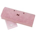 ショッピングメガネケース ミッフィー メガネケース 眼鏡入れ めがね拭き付き クロス miffy おかおコーデュロイシリーズ PK ピンク DBM-2478 グッズ