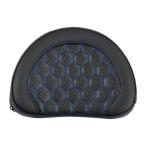 ROADSOFA HC CONTOURED "пассажирская спинка" накладка блюз techi ширина 5 дюймовый (12.7cm). Harley оригинальный "пассажирская спинка" & after рынок бренд. "пассажирская спинка" 