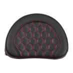 ROADSOFA HC CONTOURED "пассажирская спинка" накладка красная отстрочка ширина 5 дюймовый (12.7cm). Harley оригинальный "пассажирская спинка" & after рынок бренд. "пассажирская спинка" 