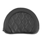 ROADSOFA CF LS CONTOURED "пассажирская спинка" накладка черный стежок ширина 5 дюймовый (12.7cm). Harley оригинальный "пассажирская спинка" & after рынок бренд. "пассажирская спинка" 