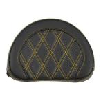 ROADSOFA CF LS CONTOURED "пассажирская спинка" накладка Gold стежок ширина 5 дюймовый (12.7cm). Harley оригинальный "пассажирская спинка" & after рынок бренд. "пассажирская спинка" 