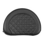 ROADSOFA DS CONTOURED "пассажирская спинка" накладка черный стежок ширина 5 дюймовый (12.7cm). Harley оригинальный "пассажирская спинка" & after рынок бренд. "пассажирская спинка" 