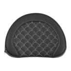 ROADSOFA DS CONTOURED "пассажирская спинка" накладка белая отстрочка ширина 5 дюймовый (12.7cm). Harley оригинальный "пассажирская спинка" & after рынок бренд. "пассажирская спинка" 