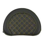 ROADSOFA DS CONTOURED "пассажирская спинка" накладка Gold стежок ширина 5 дюймовый (12.7cm). Harley оригинальный "пассажирская спинка" & after рынок бренд. "пассажирская спинка" 