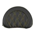 ROADSOFA LS CONTOURED "пассажирская спинка" накладка Gold стежок ширина 5 дюймовый (12.7cm). Harley оригинальный "пассажирская спинка" & after рынок бренд. "пассажирская спинка" 