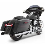 RINEHART XTREME TRUE DUAL выхлоп хром / черный end 3.5 дюймовый обувь без шнуровки 2009~16 год touring 