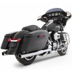 RINEHART XTREME TRUE DUAL выхлоп хром / хром end 3.5 дюймовый обувь без шнуровки 2009~16 год touring 