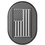  антенна покрытие Black w/ contrastcut American flag левая сторона 2017~23 год FLHRXS,2009~13 год FLTR/X/XS,2009~23 год FLHX/S