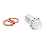  титан 12 отметка банджо болт полировка 12x1.50mm болт 1 шт 2016~17 год FXSE,2018 год после Softail,2004 год после XL.W тормоз машина (M цилиндр сторона )