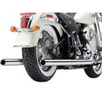 COBRA SOFTAIL DUALS выхлоп billet наконечник 2012~17 год FLS,FLST,FXS