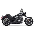 RINEHART 2-INTO-1 muffler черный / хром end 1986~17 год Softail 