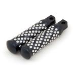 спираль углубление дизайн foot колок : черный /129mm