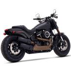RINEHART FATBOB 4.5 дюймовый slip-on глушитель черный / черный end 2018 год после FXFB/S