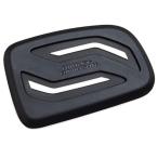 CARBIDE ブレーキペダルパッド：ブラック/1980年以降ツーリング、1986〜17年ソフテイル