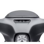 グロスブラック・ウインドシールドモールディング　2014年以降FLHT、2014〜23年FLHX