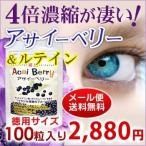 サプリメント サプリ 濃縮 アサイーベリー 徳用100粒 約50日分 アサイベリー アサイー DHA EPA ルテイン えごま油 アントシアニン acai berry 《200円OFF》
