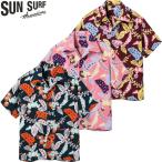 サンサーフ レギュラー ハワイアン シャツ アロハ シャツ “SHELL GINGER” SS39423 / SUNSURF RAYON HAWAIIAN SHIRT “SHELL GINGER”