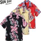 サンサーフ レギュラー ハワイアン シャツ アロハ シャツ “ISLAND FLOWER CHAIN” SS39425 / SUNSURF RAYON HAWAIIAN SHIRT
