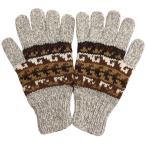 ARTESANIA MIX STRIPE ETHNIC KNIT GLOVE( Mix этнический вязаный перчатки окантовка рисунок )