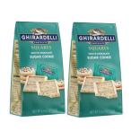 ギラデリ チョコレート Ghirardelli  スクエアーズ ホワイト チョコレート シュガークッキー 2個