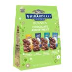 うさぎの形の楽しいイースターチョコ！Ghiradelli ギラデリー イースター  アソーテェッド バニーズ  XL バッグ