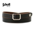 Schott NYC Schott 3129046 782-5971002 Perfect ремень narrow PERFECT BELT NARROW one Star натуральная кожа телячья кожа 