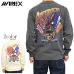AVIREX アヴィレックス 783-6130003 イーグル 長袖Ｔシャツ ロンＴ アビレックス トップス メンズ