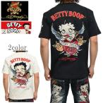 Ed Hardy エドハーディー ベティブープ BED-2503 半袖Tシャツ 天竺半袖TEE ベティちゃん メンズ