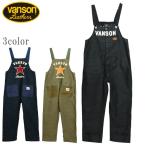バンソン VANSON NVAO-2402 デッキ オーバーオール サロペット ワンスター バイク バイカー メンズ