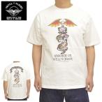 ショッピングスカル SKULL FLIGHT スカルフライト 半袖Tシャツ  タトゥーTEE FOREVER TWO WHEELS バイク バイカー トップス メンズ