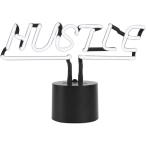 [ параллель импортные товары ]AMPED&Co neon автограф hustle?? gala скользящий выше автограф белый подставка настольный 