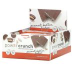 【並行輸入品】パワークランチ プロテインバー ピーナッツバターファッジ 12本セット(Power Crunch Peanut Butter Fudge )