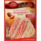 [ параллель импортные товары ]Betty Crocker super мокрый клубника кекс Mix 432g