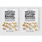 《2個セット》Trader Joe's トレーダージョーズ Mini (Almost) ミニ Everything Bagel エブリシングベーグル サンドイッチクラッカー 7.05oz/200g