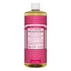 【並行輸入品】ドクターブロナー マジックソープ ローズ Lサイズ 946ml D
