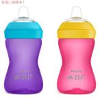 [ параллель импортные товары ]Philips Avent Philips a Vent spauto cup Grippy Spout Sippy Cup 300ml 2 шт SCF801/22 бутылочка для кормления Spout Cup 10oz