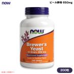 [ параллель импортные товары ]nauf-zNOW Foods пивные дрожжи 650mg 200 шарик #2410 Brewer's Yeast 650 mg 200 Tablets