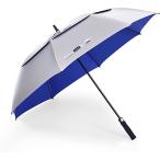 [ параллель импортные товары ]Doubwell UV защита Golf зонт 62 дюймовый большой зонт автоматика открытый . способ крепкий серебряный / голубой 