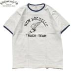 WAREHOUSE &CO. RINGER T-SHIRTS 4059 NEW ROCHELLE CREAM/NAVY ウェアハウス カンパニー メンズ 半袖 リンガー Tシャツ クリーム/ネイビー