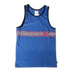  Vans shoa майка мужской женский голубой USA план VANS SHORE BRU TANK TOP BLUE