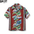 サンサーフ半袖レーヨンハワイアンシ...