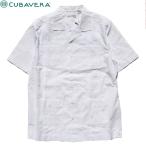 CUBAVERA AUTHENTIC EMB GUAYABERA SHIRTS WHITE CUBA241 キューバベラ 半袖シャツ 開襟 キューバシャツ 刺〓 メキシカンシャツ ホワイト